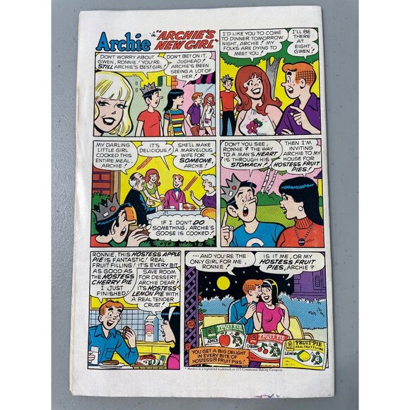 Archie Giant Series 242 Archies Christmas Love In January 1976 Bagged Boarded - Picture 4 of 6